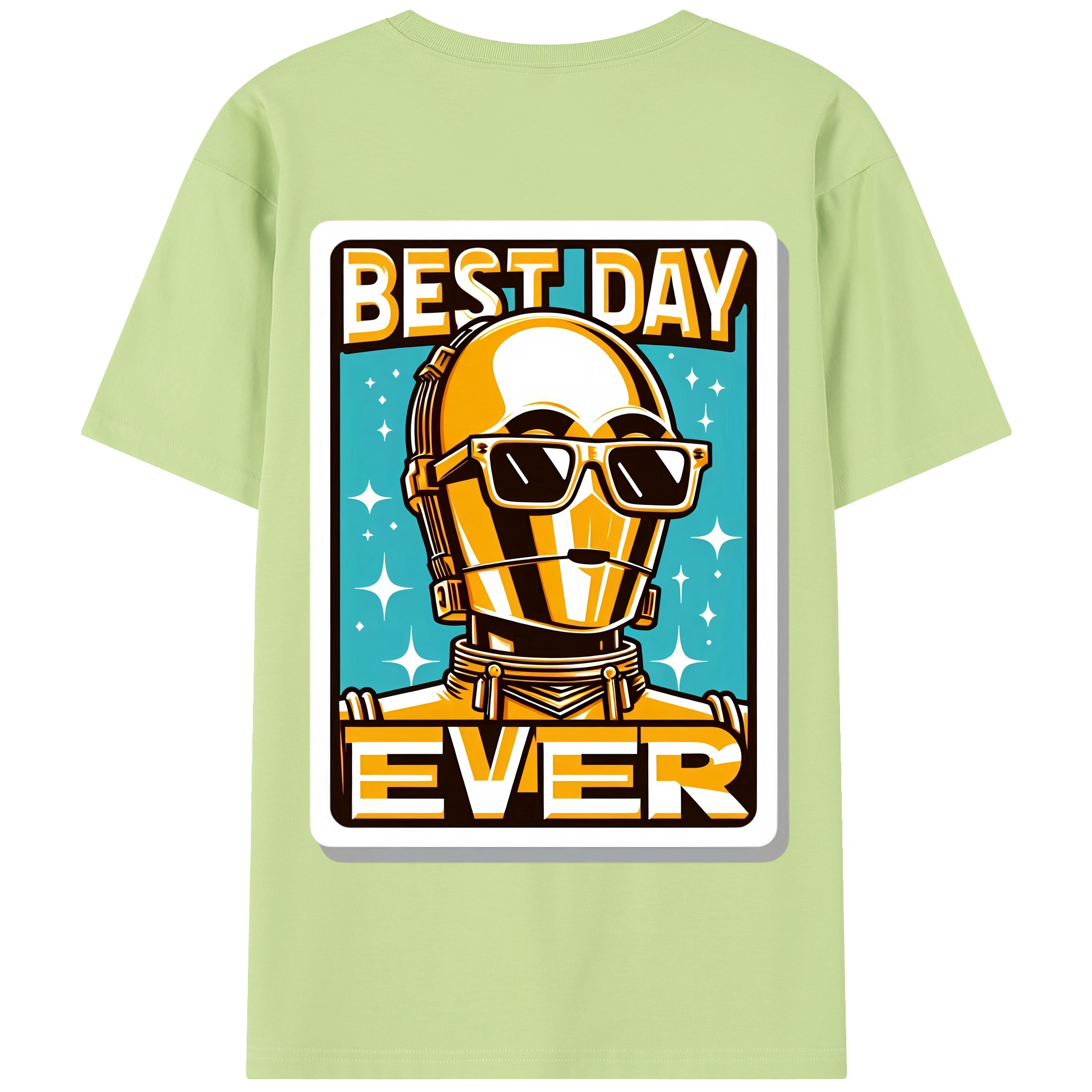 （画像用） スター・ウォーズ Star Wars 綿100％半袖Tシャツ（背面プリント）